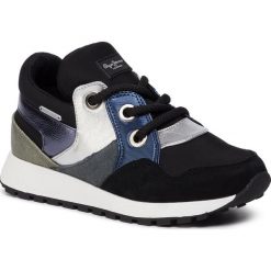 Sneakersy PEPE JEANS - Dean Fashion PLS30883 Black 999. Czarne półbuty damskie Pepe Jeans, na co dzień, bez wzorów, z jeansu, bez obcasa, na płaskiej podeszwie, bez zapięcia. Za 369,00 zł.