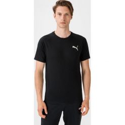 Puma Evostripe Koszulka Czarny. Czarne podkoszulki męskie Puma, m, z nadrukiem, z materiału, z krótkim rękawem. Za 119,95 zł.