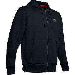Under Armour Performance Originators Fleece Full Zip 1345588-001. Czarne bluzy męskie Under Armour, xl, bez wzorów, z bawełny, bez kołnierzyka, bez rękawów, bez kaptura. W wyprzedaży za 269,99 zł.
