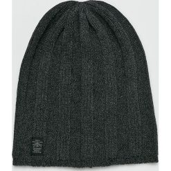 Pepe Jeans - Czapka. Czarne czapki zimowe męskie Pepe Jeans, z bawełny. W wyprzedaży za 84,90 zł.