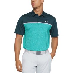 Under Armour Playoff 2.0 Polo Koszulka Zielony. Zielone podkoszulki męskie Under Armour, xxl, bez wzorów, z elastanu, bez rękawów. Za 309,95 zł.