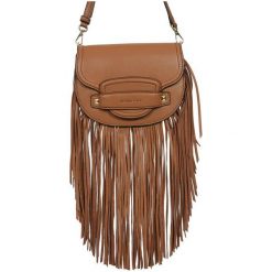 Michael Kors Torebka Crossbody Czarna. Czarne torebki klasyczne damskie marki Michael Kors, bez wzorów, z frędzlami. Za 849,00 zł.