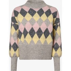 Y.A.S - Sweter damski – Yasargyle, szary. Szare swetry damskie Y.A.S, s, bez wzorów, prążkowane, eleganckie, bez rękawów, bez kaptura. Za 259,95 zł.