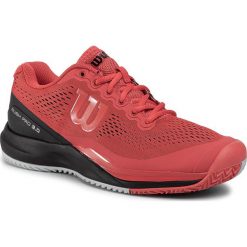 Buty WILSON - Rush Pro 3.0 WRS326000 Infrared/Black/Pearl Blue. Czerwone buty sportowe męskie Wilson, z materiału, bez zapięcia, tenisowe. Za 619,00 zł.