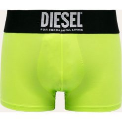 Diesel - Bokserki. Niebieskie bokserki męskie Diesel, z nadrukiem, z elastanu. W wyprzedaży za 99,90 zł.