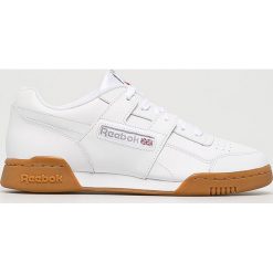 Reebok - Buty Workout Plus. Białe halówki męskie marki Reebok, z gumy, na sznurówki. Za 379,90 zł.