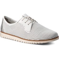 Creepersy damskie: Oxfordy TAMARIS – 1-23603-20 White 100