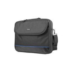 Torba na notebooka NATEC Impala 14.1. Czarne torby na laptopa marki Natec, w paski. Za 29,99 zł.