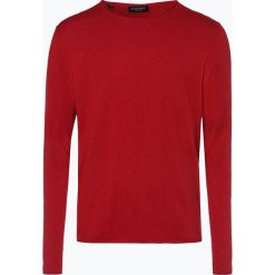 Selected - Sweter męski z dodatkiem jedwabiu – Slhdome, czerwony. Czerwone swetry męskie marki Selected, s, bez wzorów, z dzianiny, bez kołnierzyka, bez kaptura. Za 179,95 zł.