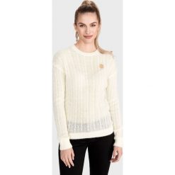 Tommy Hilfiger Essential Sweter Żółty Biały. Żółte bluzy damskie TOMMY HILFIGER, s, bez wzorów, z wełny, bez rękawów, bez kaptura. Za 686,95 zł.