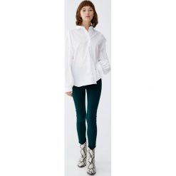 Jeansy skinny fit push up. Szare jeansy damskie skinny marki Pull&Bear, z jeansu. Za 79,90 zł.