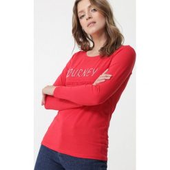 Czerwona Bluzka Aspendale. Czerwone bluzki damskie Born2be, s, z aplikacjami, z dzianiny, klasyczne, z okrągłym kołnierzem. Za 59,99 zł.