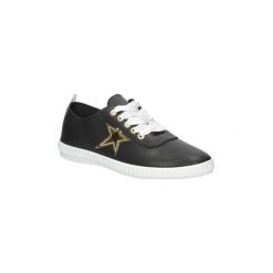 Trampki damskie slip on: Buty do tenisa Casu Tenisówki wiązane z gwiazdką LZ-9825