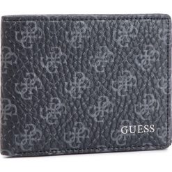 Duży Portfel Męski GUESS - City Logo Slg SM2586 POL20 BLA. Czarne portfele męskie Guess, z aplikacjami, ze skóry ekologicznej. W wyprzedaży za 249,00 zł.