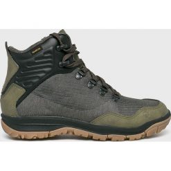 Jack Wolfskin - Buty Seven Wonders Texapore Mid. Szare buty trekkingowe męskie Jack Wolfskin, z materiału, na sznurówki, outdoorowe. W wyprzedaży za 479,90 zł.