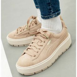 Buty Puma Platform Trace WN (36583005). Szare bez kategorii marki Puma, z zamszu. Za 264,99 zł.