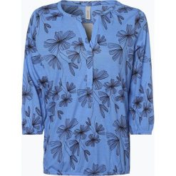 Soyaconcept® - Bluzka damska, niebieski. Niebieskie bluzki damskie marki Soyaconcept, xl, z nadrukiem, bez kołnierzyka, bez rękawów. Za 129,95 zł.
