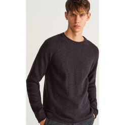 Sweter z bawełny organicznej - Fioletowy. Fioletowe swetry klasyczne męskie Reserved, l, z bawełny. Za 119,99 zł.