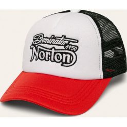 Norton - Czapka. Zielone czapki męskie Norton, bez wzorów, z bawełny. Za 119,90 zł.