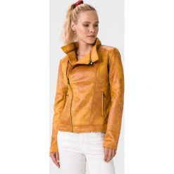 Desigual Kurtka Żółty. Żółte kurtki damskie Desigual, bez wzorów, z elastanu. Za 550,95 zł.