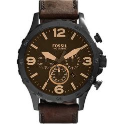 Fossil Nate Jr 1487. Brązowe zegarki męskie marki Fossil. W wyprzedaży za 468,00 zł.