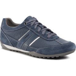 Sneakersy GEOX - U Wells C U52T5C 02214 C4348 Lt Avio. Niebieskie sneakersy męskie Geox, na co dzień, bez wzorów, z zamszu, klasyczne, bez zapięcia. Za 429,00 zł.