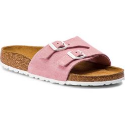 Klapki BIRKENSTOCK - Vaduz 1012742 Rose. Różowe klapki damskie Birkenstock, bez wzorów, ze skóry, bez obcasa. W wyprzedaży za 239,00 zł.