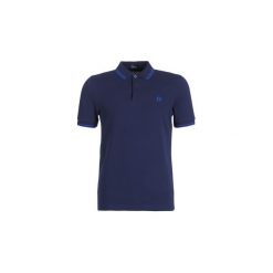 Koszulki polo z krótkim rękawem Fred Perry THE FRED PERRY SHIRT. Niebieskie koszulki męskie Fred Perry, s, bez wzorów, z krótkim rękawem. Za 275,87 zł.