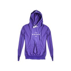 Bluza Hoodie Classic Unfvckinreal Violet. Fioletowe bluzy damskie marki Harp Team, m, z nadrukiem, z elastanu, z długim rękawem, długie. Za 229,00 zł.