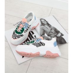 Buty sportowe damskie Bello Star BO-91 Białe. Białe buty sportowe damskie BELLO STAR, bez wzorów, z gumy, sportowe. Za 99,00 zł.