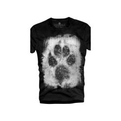 T-shirt UNDERWORLD Ring spun cotton Łapa. Czarne t-shirty męskie Underworld, s, z nadrukiem, z bawełny, bez kołnierzyka. Za 69,99 zł.