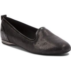 Lordsy GEOX - D Lamulay A D745DA 0CFBC C9999 Black. Czarne półbuty damskie Geox, z nubiku. W wyprzedaży za 239,00 zł.