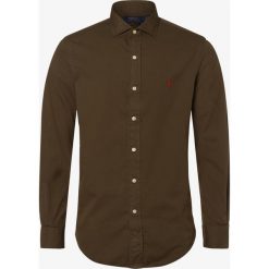 Polo Ralph Lauren - Koszula męska – Custom Fit, zielony. Zielone koszule męskie Polo Ralph Lauren, m, bez wzorów, polo, bez rękawów. Za 499,95 zł.