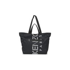 Torby shopper Kenzo SPORT LOGO TOTE. Czarne torby damskie na zakupy marki Kenzo, sportowe. Za 679,20 zł.