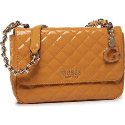 Torebka GUESS - Melise (TG) HWTG76 67200 MGD. Pomarańczowe torebki klasyczne damskie Guess, z aplikacjami, ze skóry ekologicznej, klasyczne, zdobione, bez dodatków. W wyprzedaży za 439,00 zł.