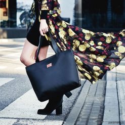 Torba Mili City Bag MCB2 - czarna. Czarne torebki klasyczne damskie Pakamera, duże. Za 199,00 zł.