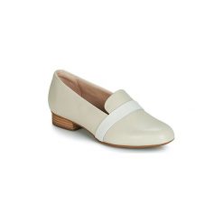 Baleriny Clarks JULIET ARIEL. Brązowe baleriny damskie Clarks, bez wzorów, bez obcasa. W wyprzedaży za 175,20 zł.