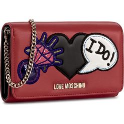Portfele damskie: Duży Portfel Damski LOVE MOSCHINO – JC5505PP15LT0500 Rosso