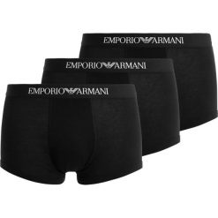 Emporio Armani TRUNK 3 PACK Panty black. Czarne bokserki męskie marki Emporio Armani, z bawełny. Za 169,00 zł.