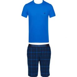 Piżama męska Emporio Armani 111360OP567. Piżamy męskie Emporio Armani, m, bez wzorów, z krótkim rękawem. Za 429,00 zł.