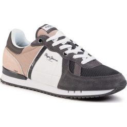 Sneakersy PEPE JEANS - Tinker Zero Ath PMS30612 Antracite 982. Szare sneakersy męskie Pepe Jeans, bez zapięcia. W wyprzedaży za 219,00 zł.