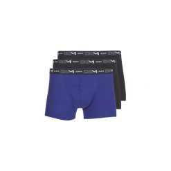 Bokserki DIM COTON STRETCH X3. Czarne bokserki męskie DIM, bez wzorów. Za 129,00 zł.