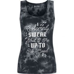 Topy damskie: Harry Potter Solemnly Swear Top damski czarny/szary
