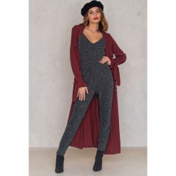 Spodnie z wysokim stanem: Rut&Circle Brokatowe spodnie Janila – Black,Multicolor,Silver