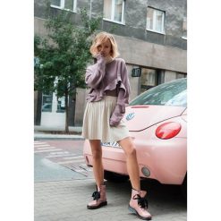 Ciemnoróżowa Bluza Flexible. Czerwone bluzy damskie marki other, l. Za 89,99 zł.