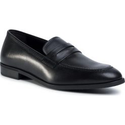 Półbuty EMPORIO ARMANI - X4A160 XF285 00002 Black. Czarne buty wizytowe męskie Emporio Armani, ze skóry, bez zapięcia. W wyprzedaży za 1079,00 zł.