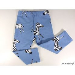 Legginsy dziewczęce: Legginsy długie w zebry