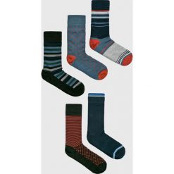 Pepe Jeans - Skarpety Roland (5-pack). Szare skarpetki męskie Pepe Jeans, z elastanu. Za 119,90 zł.
