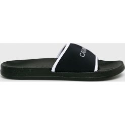 Calvin Klein Underwear - Klapki. Czarne kapcie męskie Calvin Klein Underwear, z materiału. W wyprzedaży za 139,90 zł.