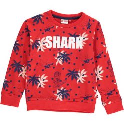Bluza "Sebastian 302" w kolorze czerwonym. Czerwone bluzy chłopięce marki LEGO Wear, z nadrukiem, z bawełny. W wyprzedaży za 82,95 zł.